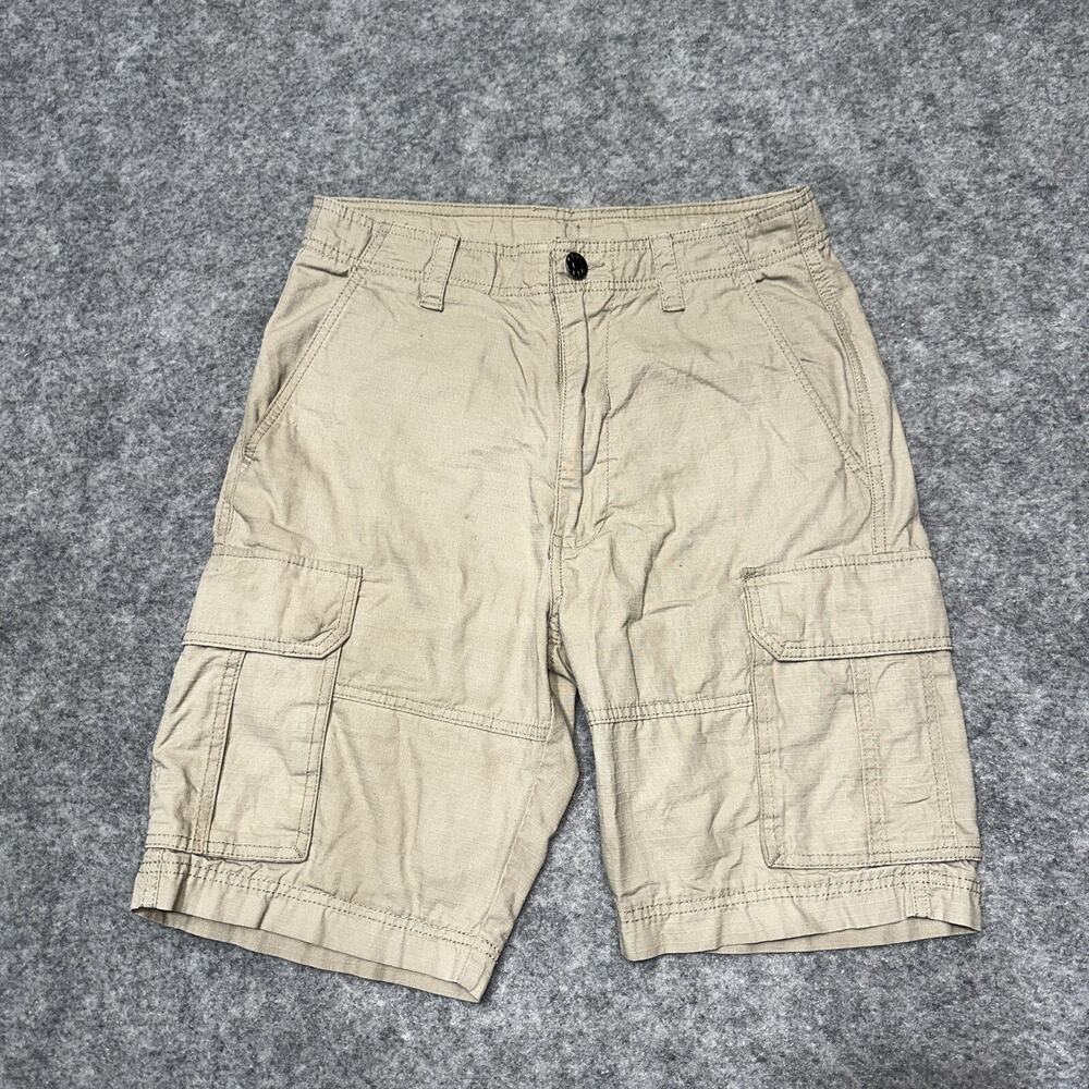 Champs Sports CSG Men's Cargo Shorts Size 30 Beige Cotton Shorts‎